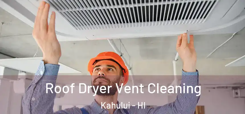  Roof Dryer Vent Cleaning Kahului - HI